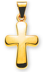 Balken-Kreuz Gelbgold 750