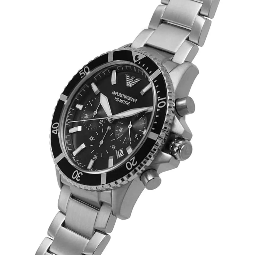 Emporio Armani Chronograph Quarz Herrenuhr - AR11360