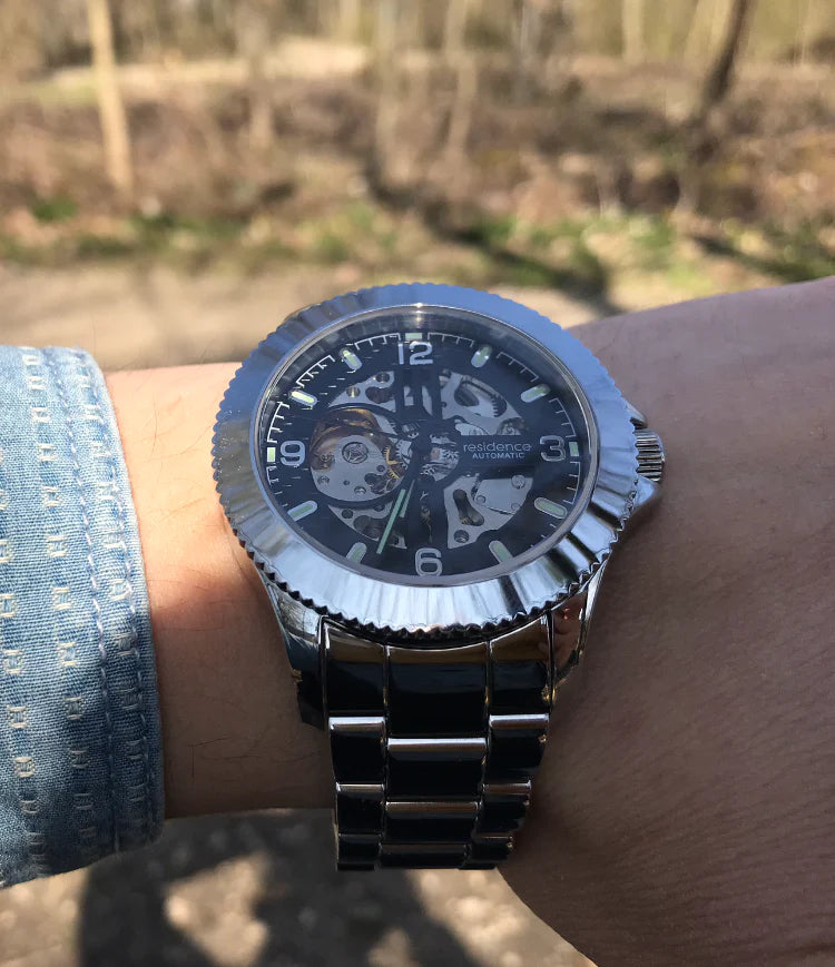 Residence Endurance Automatik Herrenuhr ins Silber