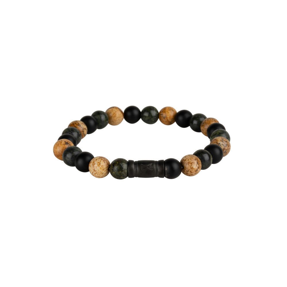 AZE Jewellery Herrenarmband Ranger Peak Bicolor 8mm