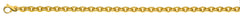 Armband Rundanker Gelbgold 750 3.9mm 19cm