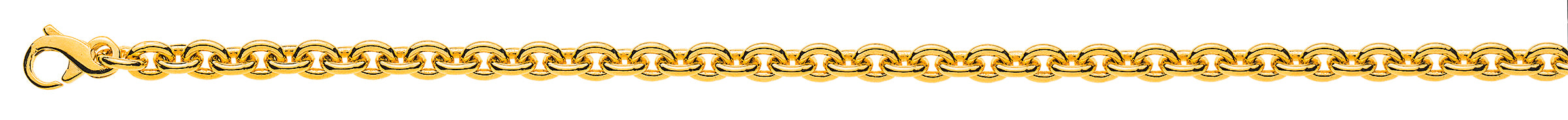 Armband Rundanker Gelbgold 375 3.9mm