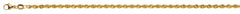 Kordelarmband Gelbgold 750 halbmassiv ca. 3.1mm 19cm
