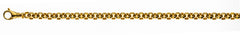 Armband Erbskette Gelbgold 750 Handarbeit ca. 6.5mm