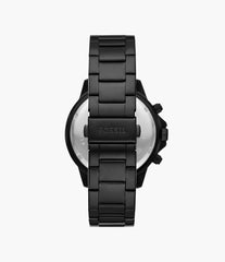Fossil Bannon Herrenuhr - Schwarz Edelstahl - BQ2587