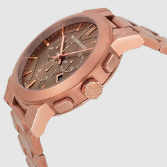 Burberry Unisex Chronograph in Roségold "The City" - BU9353