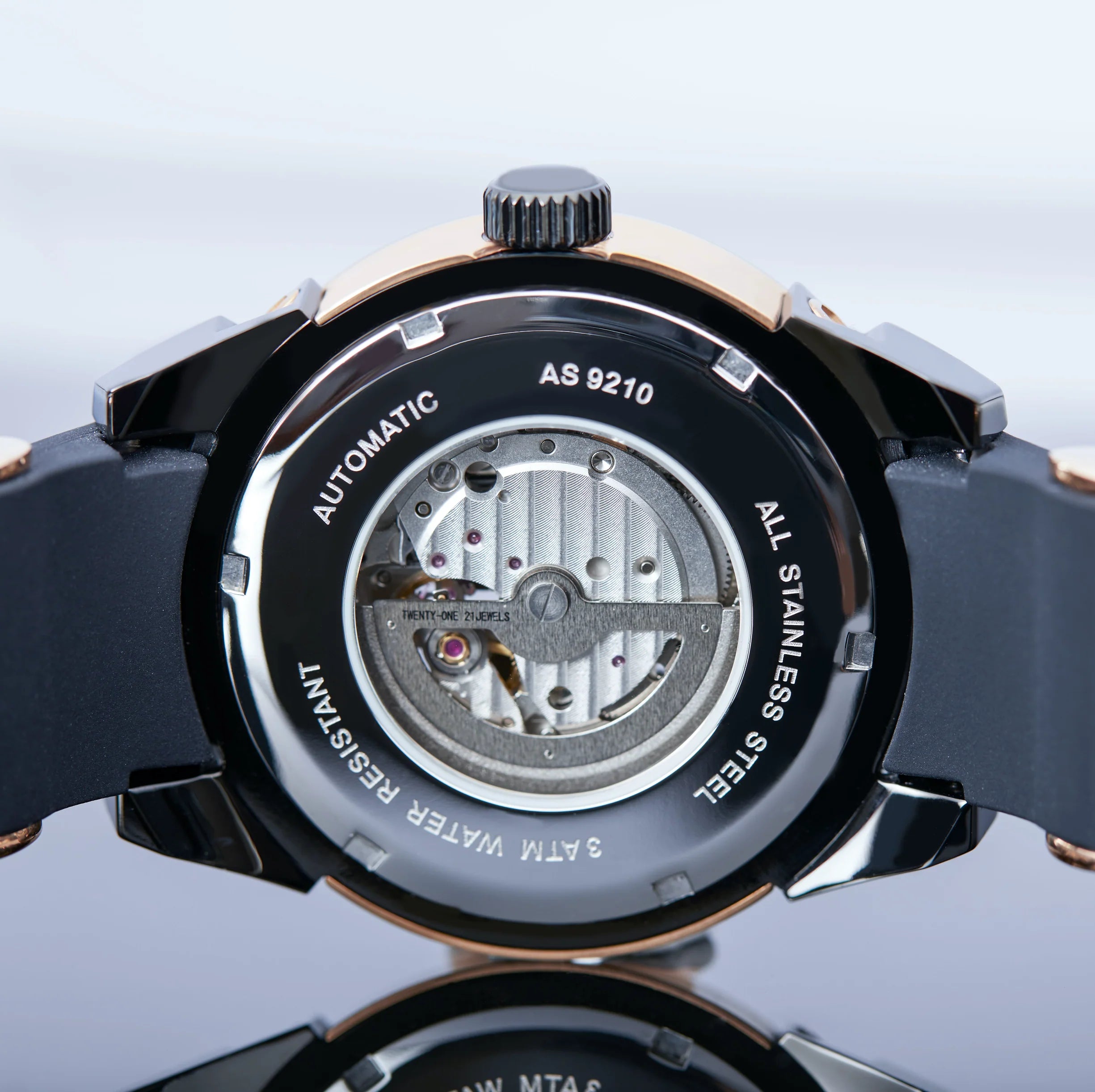 Residence Adventure Automatik Herrenuhr in Rosé