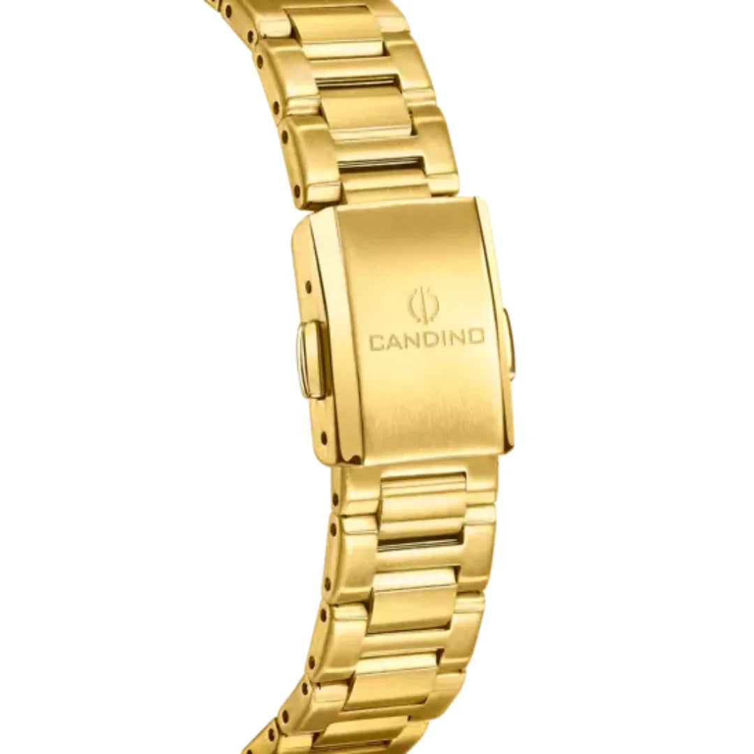 Candino Lady Elegance DamenSchweizer Uhr mit Beigem Zifferblatt - C4755/1