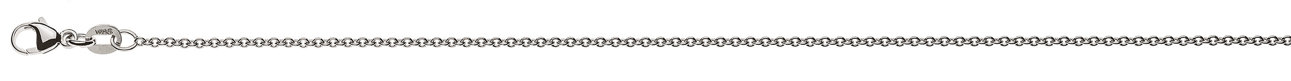 Collier Rundanker Weissgold 750 ca. 1.6mm