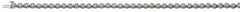 Collier Tennis Weissgold 750 zargengefasst mit 108 Brillanten