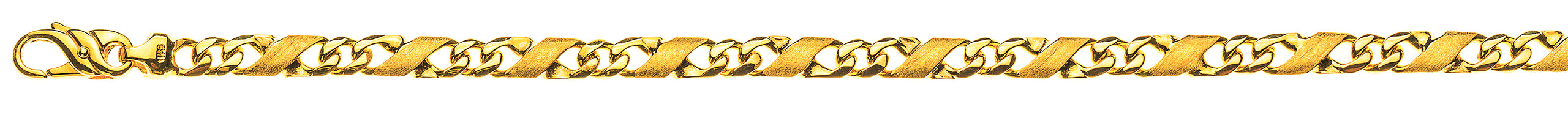Collier Carrera satiniert poliert Gelbgold 750 ca. 5.0mm