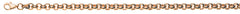 Collier Erbs Rotgold 750 ca. 5.0mm halbmassiv