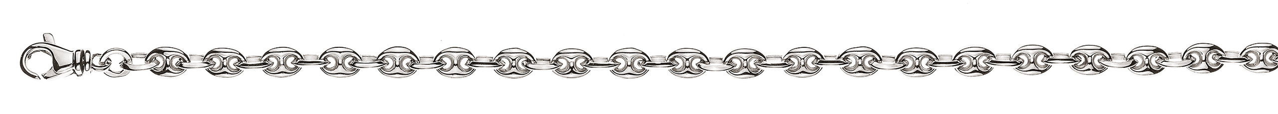 Collier Schiffsanker Weissgold 750 ca. 4.5mm