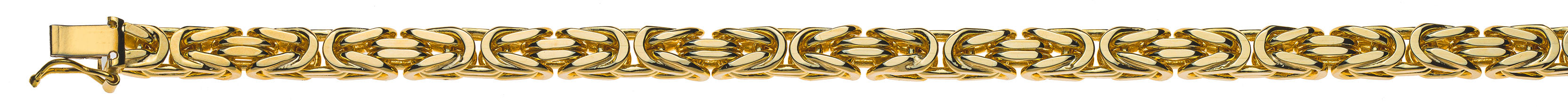 Collier Konigskette klassisch Gelbgold 750 ca. 5.0mm 55cm