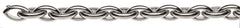 Collier Navette Weissgold 750 Handarbeit halbrund poliert 45cm