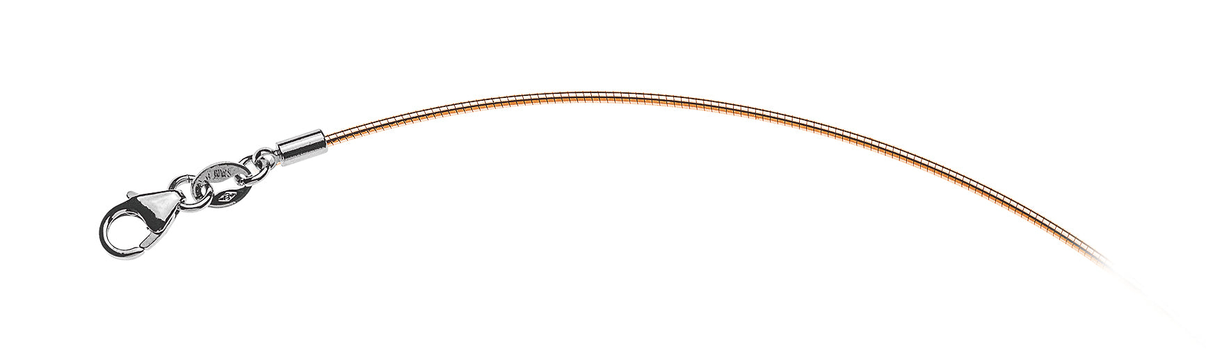 Collier Omega Rotgold 750 ca. 1.0mm 50cm