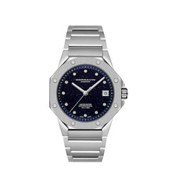 Cornavin Downtown Sky Aventurine Diamonds Limited Edition Damenuhr - CO.SKY.08D.B