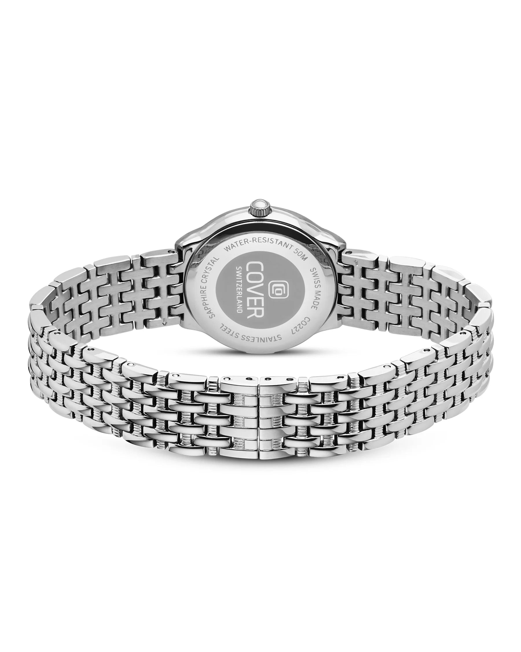 Cover Eternal Pearl Diamond Damenuhr in Blau, Silber - CO227.02