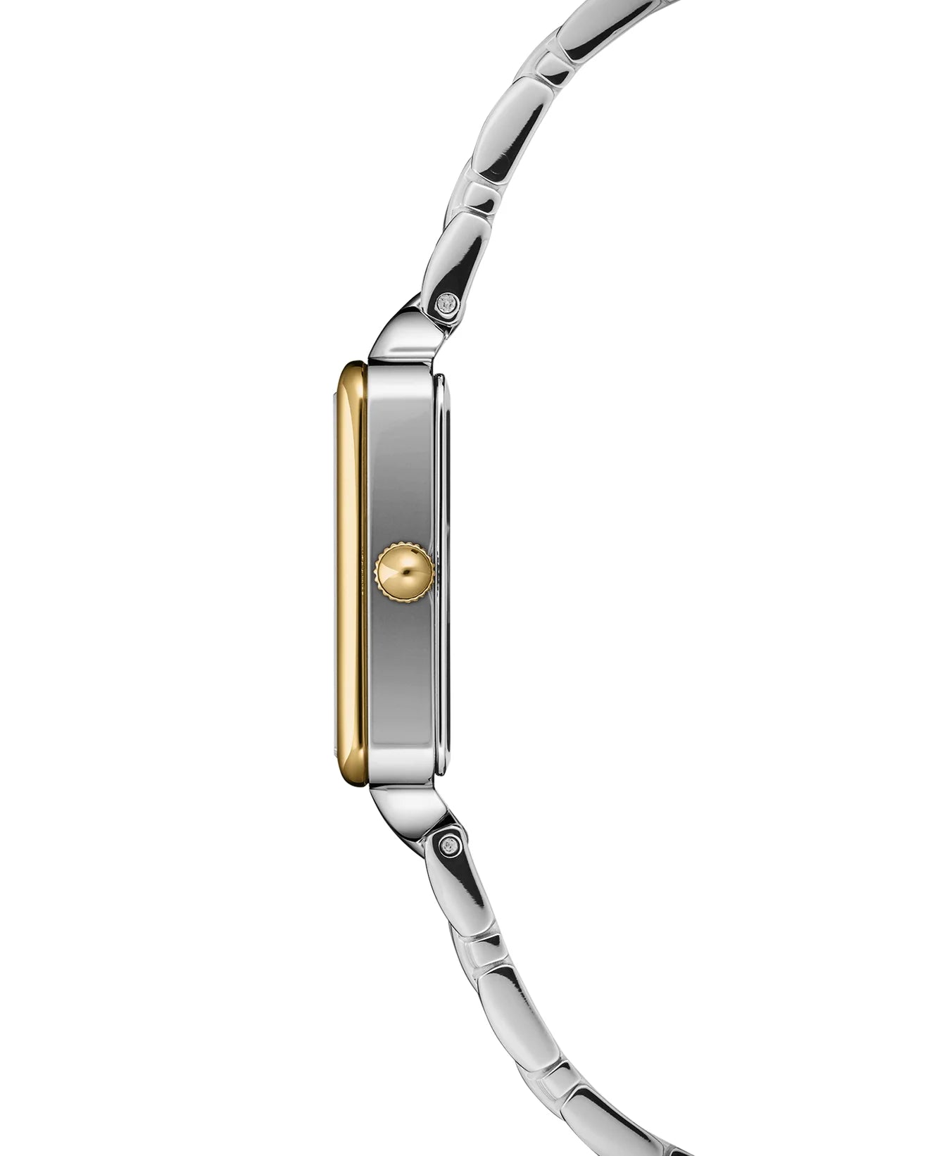 COVER Lovis Square Damen Uhr Grün Bicolor Gold