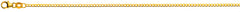 Collier Panzer extraflach diamantiert Gelbgold 750 ca. 1.9mm