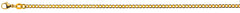 Armband Panzer extraflach diamantiert Gelbgold 750 ca. 2.4mm