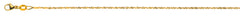 Collier Singapur Kette Gelbgold 750 ca. 1.2mm