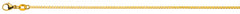 Collier Venezianer diamantiert Gelbgold 750 ca. 1.4mm