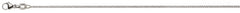 Collier Venezianer diamantiert Weissgold 750 1.1mm