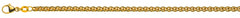 Armband Zopf Gelbgold 750 ca. 3.3 mm