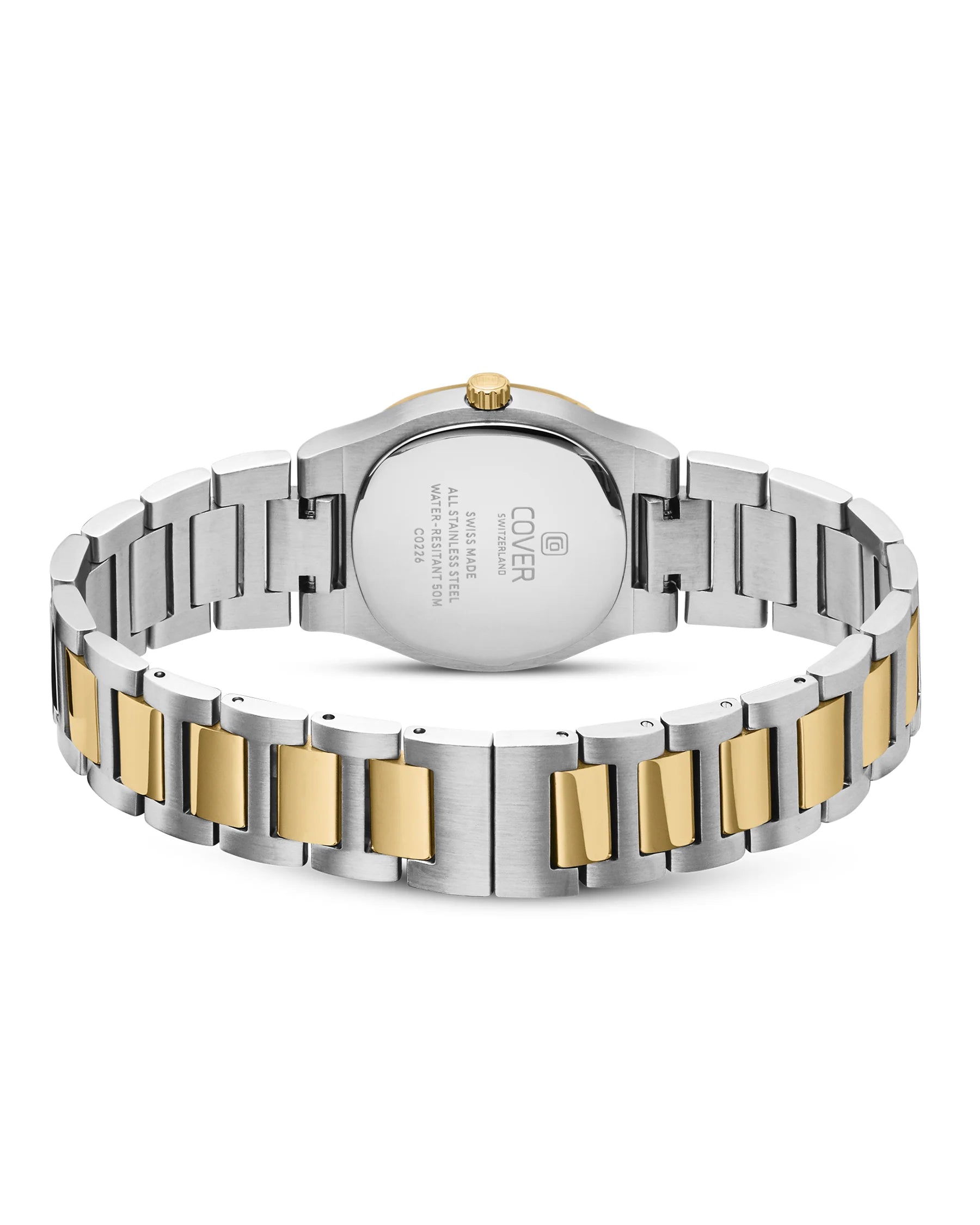 Cover Altea Curved Case Damenuhr Bicolor Gold - CO226.03