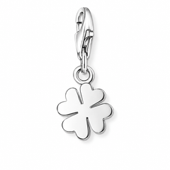 THOMAS SABO Charm-Anhänger Kleeblatt Silber – 0884-001-12