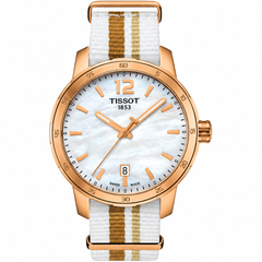 Tissot Quickster NATO Perlmutt 40 mm – T095.410.37.117.00