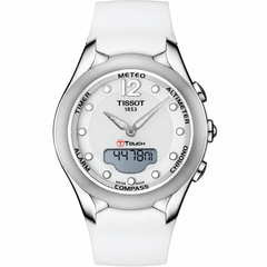 Tissot T-Touch Lady Solar 39mm Weiss – T075.220.17.017.00