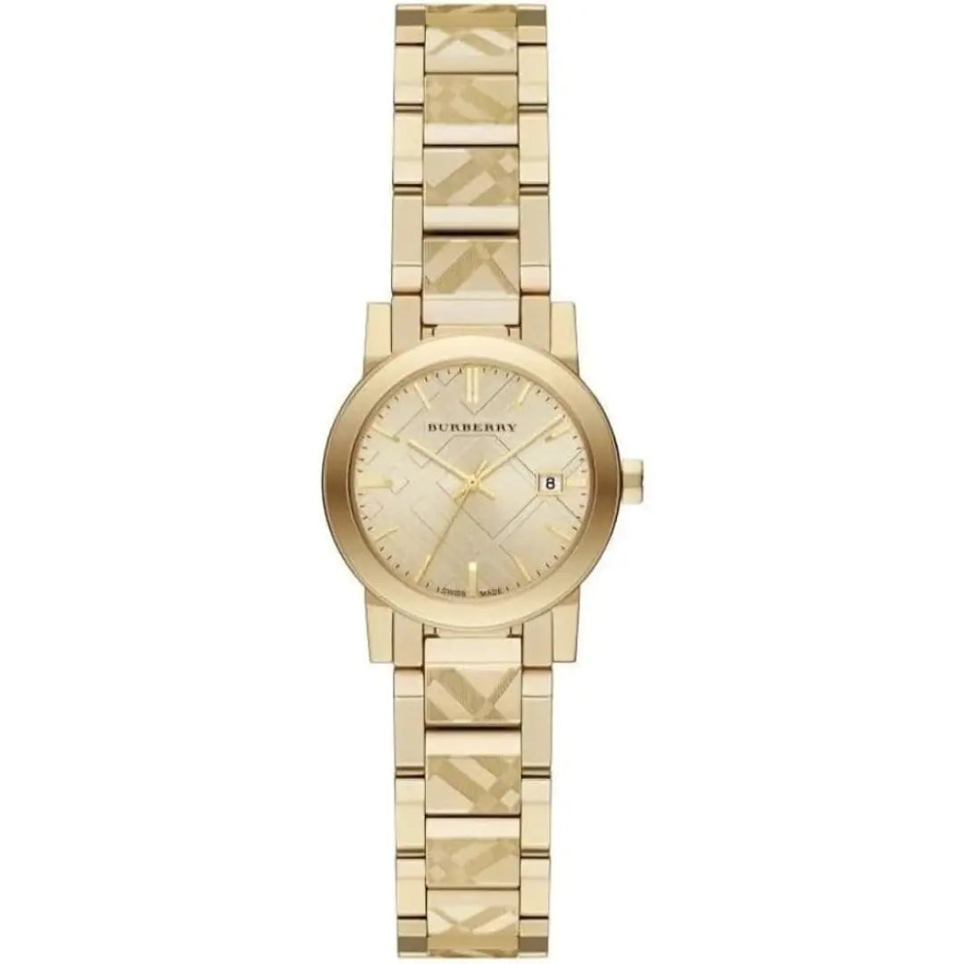 Burberry Damenuhr Swiss Made in Gold - BU9234