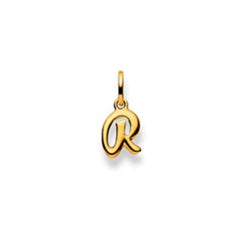 Buchstaben Anhänger in 18 Karat Gold - 750 - P