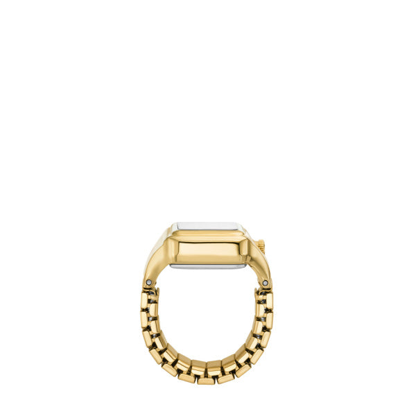 Fossil Raquel Watch Ring Damenuhr Gold Edelstahl <22mm 2-Zeiger – ES5343
