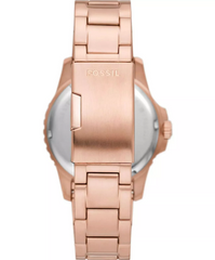 Montre homme Fossil en or rose - FS6027