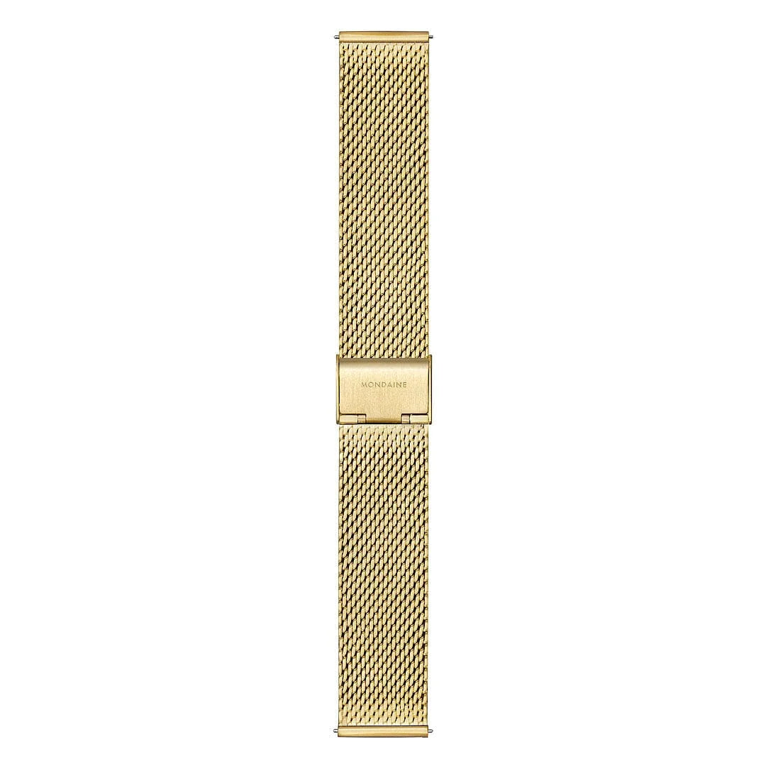 Mondaine Classic Herrenuhr aus Goldene Edelstahl, 40 MM - A660.30360.40SBM