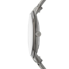 Fossil Minimalist Quarz 3-Zeiger 44 MM Herrenuhr in Gunmetal Grau aus Edelstahl - FS5459