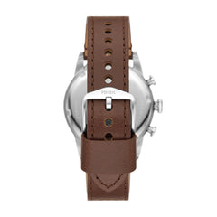 Fossil Sport Tourer Quarz Chronograph 42 MM Herrenuhr in Cream Braun - FS6042