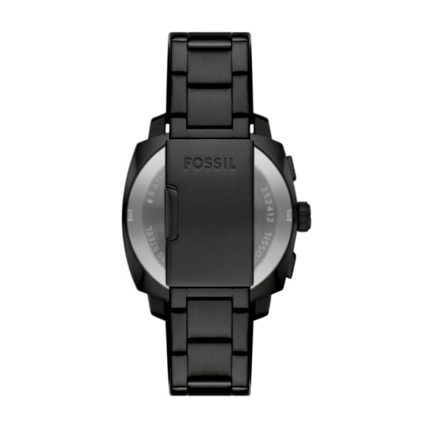 Fossil Machine Schwarz 44mm Edelstahl Chronograph Herrenuhr - FS6097