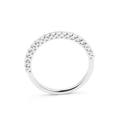 Facet Classic 18 K Weissgold Memoiring mit 19 Diamanten 0.30 ct.