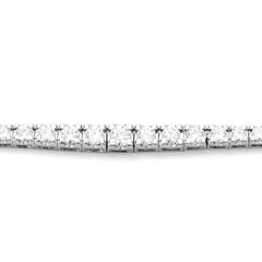 Collier tennis en or blanc 18 carats avec diamants