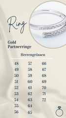 Roségold Trauringe mit 46 Brillanten 0,008ct - 1266/1267