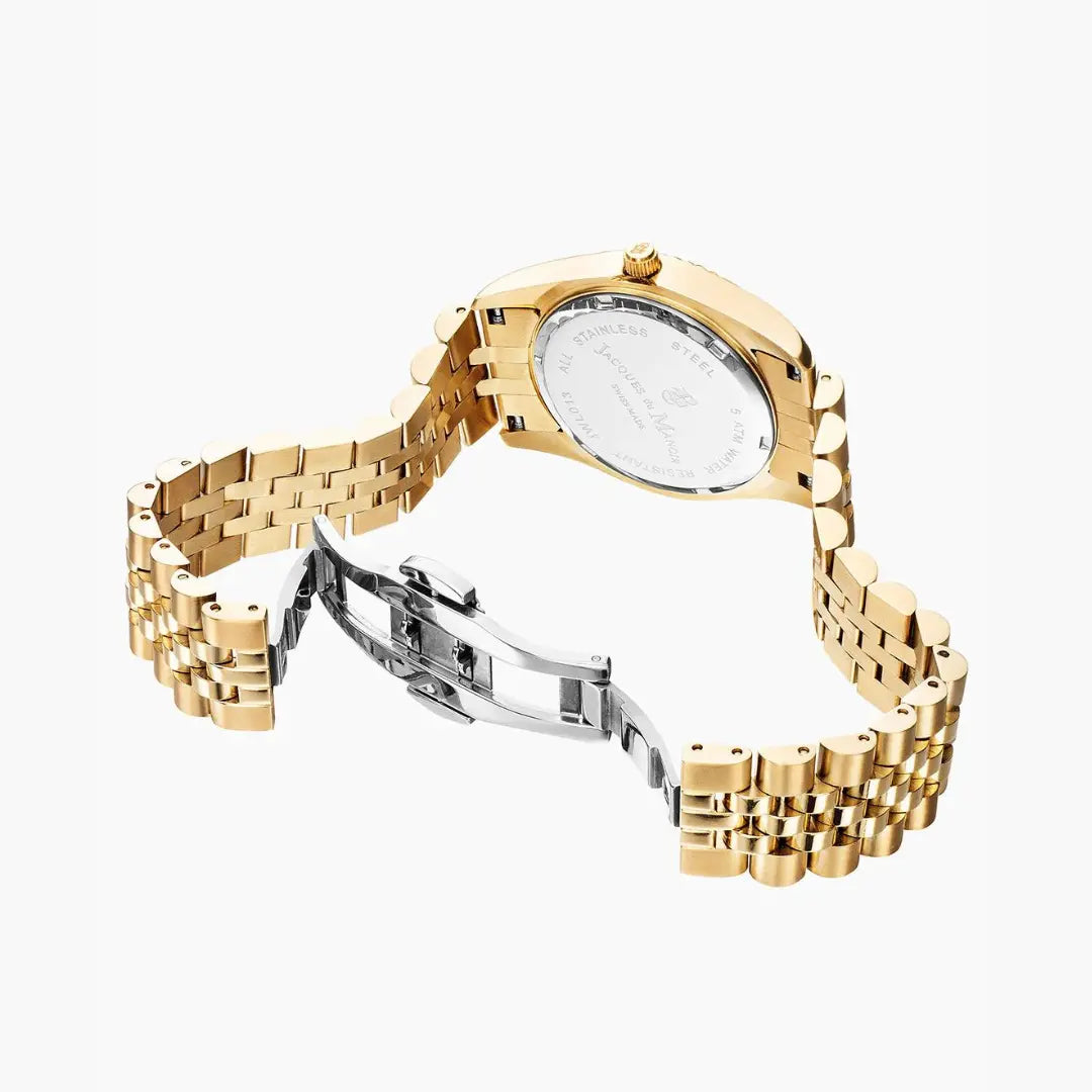 Jacques Du Manoir Inspiration Roman 34 MM Quarz Damenuhr - JWL01302