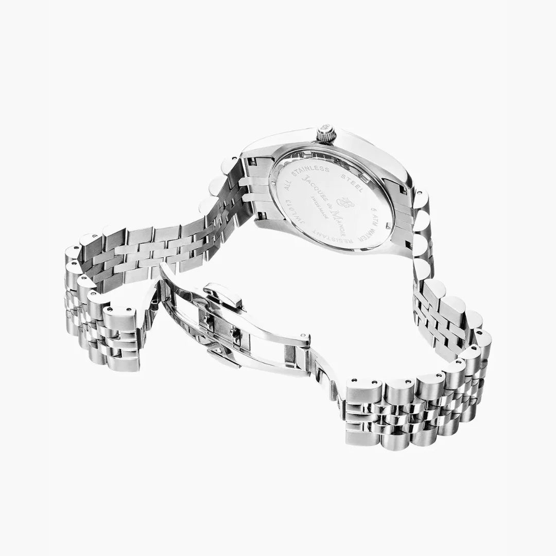 Jacques Du Manoir Inspiration Prestige 34 MM Quarz Damenuhr - JWL02001