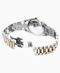 Montre à quartz pour femme Inspiration Flower de Jacques Du Manoir - JWL02603