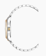 Montre à quartz pour femme Inspiration Flower de Jacques Du Manoir - JWL02603