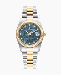 Montre à quartz pour femme Inspiration Flower de Jacques Du Manoir - JWL02603