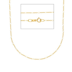 Herren Halskette in 18 Karat Gelbgold - MFP030GG